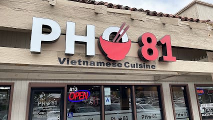 Pho 81 Vietnamese Cuisine - Vietnamese Restaurant in Riverside, California